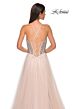 La Femme 32703 Embellished Corset High Slit Dress