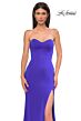 La Femme 32733 Illusion Back Embellished Neckline Dress