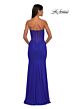 La Femme 32734 Illusion Back Strapless Corset Dress