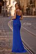 La Femme 32753 Sweetheart Neckline Hot Fix Corset Dress
