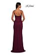 La Femme 32753 Sweetheart Neckline Hot Fix Corset Dress