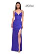 La Femme 32753 Sweetheart Neckline Hot Fix Corset Dress