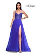 La Femme 32754 Embellished Corset High Slit Dress