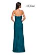 La Femme 32756 Embellished Neckline High Slit Dress