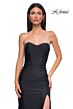 La Femme 32756 Embellished Neckline High Slit Dress
