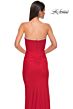 La Femme 32756 Embellished Neckline High Slit Dress