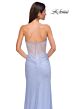 La Femme 32774 Illusion Back Embellished Strapless Dress