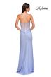 La Femme 32774 Illusion Back Embellished Strapless Dress