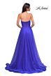 La Femme 32789 Embellished Waist Ruched Corset Dress