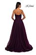 La Femme 32789 Embellished Waist Ruched Corset Dress