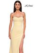 La Femme 32829 High Slit Embellished Neckline Dress