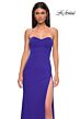 La Femme 32829 High Slit Embellished Neckline Dress