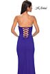 La Femme 32829 High Slit Embellished Neckline Dress