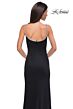 La Femme 32844 Spaghetti Straps Embellished Neckline Dress