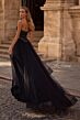 La Femme 32856 Basque Waist Embellished Corset Dress