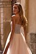 La Femme 32875 Embellished Corset High Slit Dress