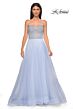 La Femme 32875 Embellished Corset High Slit Dress