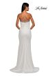 La Femme 32891 Embellished Neckline High Slit Dress
