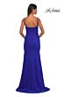 La Femme 32925 Ruched Corset Sweetheart Neck Dress