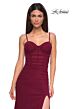 La Femme 32925 Ruched Corset Sweetheart Neck Dress