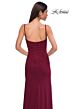 La Femme 32925 Ruched Corset Sweetheart Neck Dress