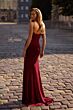 La Femme 32925 Ruched Corset Sweetheart Neck Dress