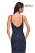 La Femme 32928 Spaghetti Straps High Slit Embellished Dress
