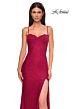 La Femme 32933 Sweetheart Neckline Beaded Lace Dress