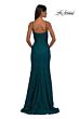 La Femme 32933 Sweetheart Neckline Beaded Lace Dress