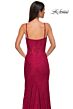 La Femme 32933 Sweetheart Neckline Beaded Lace Dress
