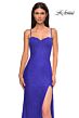 La Femme 32933 Sweetheart Neckline Beaded Lace Dress