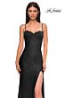 La Femme 32933 Sweetheart Neckline Beaded Lace Dress