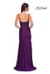La Femme 32947 Sweetheart Neckline Beaded Lace Dress