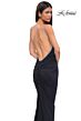 La Femme 32970 Bare Back Spaghetti Straps Dress