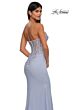 La Femme 32981 Illusion Back Peek-A-Boo Neckline Dress