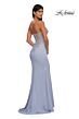 La Femme 32981 Illusion Back Peek-A-Boo Neckline Dress