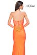 La Femme 32981 Illusion Back Peek-A-Boo Neckline Dress