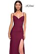 La Femme 32983 Lace Corset Sweetheart Neckline Dress