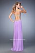 La Femme 22190 Cutout Back Sweetheart Neckline Strapless Dress