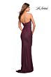 La Femme 30502 Royal Blue Strapless Dress