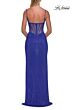 La Femme 33343 Red Spaghetti Strap Hotfix Dress