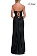 La Femme 33355 Bubblegum Pink Sweetheart Neckline Strapless Dress