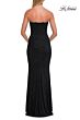 La Femme 33379 Royal Blue Sweetheart Neckline Strapless Dress