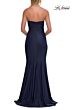 La Femme 33403 Red Fitted Sweetheart Neckline Dress