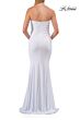 La Femme 33403 Red Fitted Sweetheart Neckline Dress
