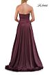 La Femme 33417 Copper Strapless with Pocket Dress