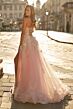 La Femme 33432 Light Pink Tulle with Pocket Dress