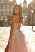 La Femme 33432 Light Pink Tulle with Pocket Dress