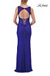 La Femme 33519 Sweetheart Neck Black Dress