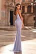 La Femme 33738 Light Purple Corset Bodice Embellished Dress